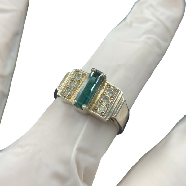 Natural Afghanistan Tourmaline Ring
