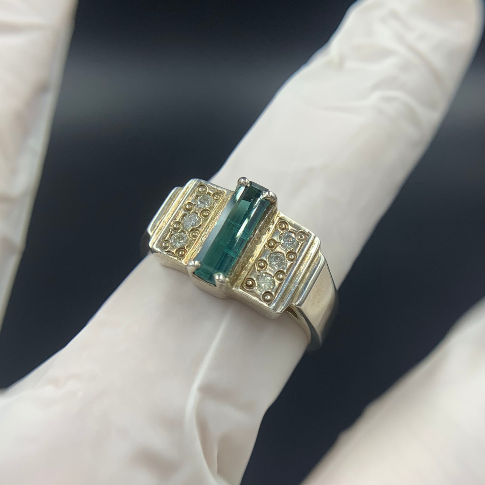 Natural Afghanistan Tourmaline Ring