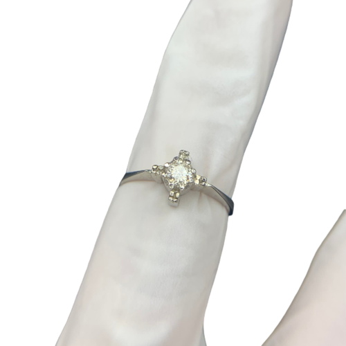 Natural Diamond Solitaire Ring