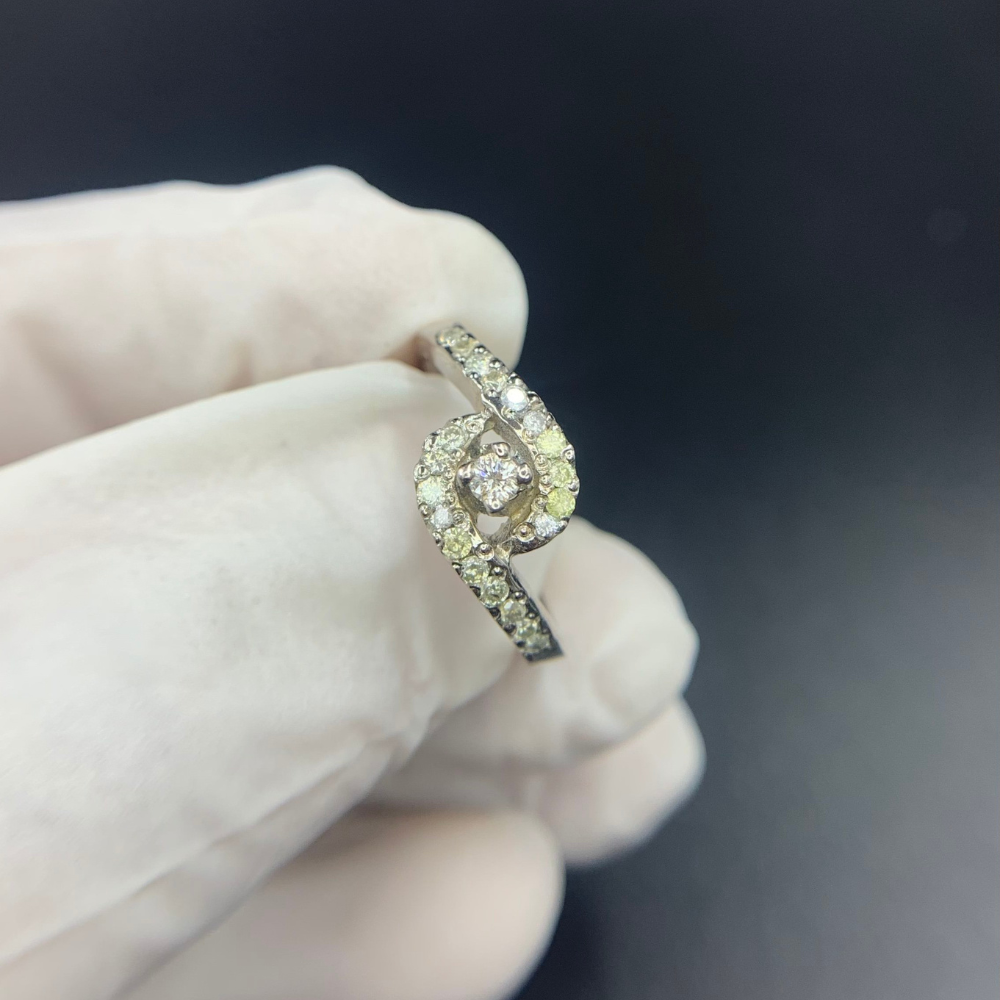 Natural Solitaire Diamond Ring