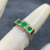 Natural Swat Emerald Ring