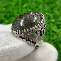 Natural Rutile Quartz Ring